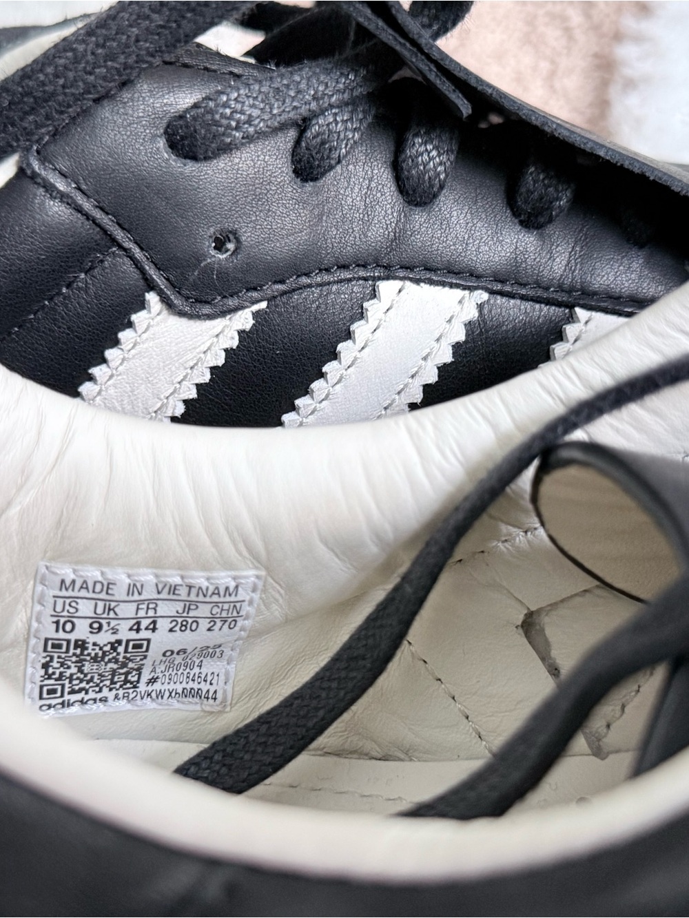 🖤 Adidas Originals Fringe Kiltie Leather Sneakers Crepe Sole US [10] ✨ - Picture 7 of 8